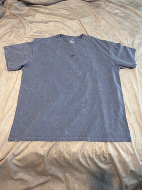 Nike Short Sleeve Crewneck T-Shirt in Washed Blue